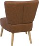 Πολυθρόνα από οικολογικό δέρμα Beliani Brown VAASA 7984301 4251682203104
