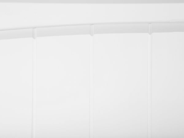 Beliani Κουκέτα ξύλινη 90 x 200 cm λευκή RADON
