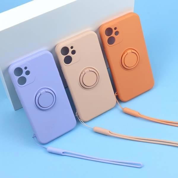 Θήκη δαχτυλιδιού σιλικόνης Beline Beline για iPhone 12 mini πράσινο μήλο 8882747 5903919069425