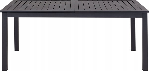 Τραπέζι κήπου 180/240 x 90 cm Πλαστικό Σκούρο Γκρι SKALOMA Lumarko!