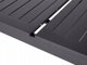 Τραπέζι κήπου 180/240 x 90 cm Πλαστικό Σκούρο Γκρι SKALOMA Lumarko!