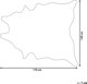 Μοκέτα Beliani οικολογικό δέρμα με μπαλώματα 130 x 170 cm καφέ με χρυσό BOGONG 11356164 4251682276511