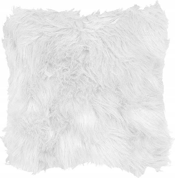 Beliani Σετ 2 Μαξιλαριών Faux Fur White LUBHA Lumarko! 14091095 4255664818706