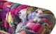 Beliani Patchwork πολυθρόνα μωβ CHESTERFIELD 8083464 4260580921195