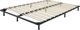 Beliani Σομιές BASIC 140x200 cm, Ατσάλινος Σκελετός με Ξύλινες Τάβλες, Βάση για Στρώμα 8034400