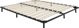 Beliani Σομιές BASIC 140x200 cm, Ατσάλινος Σκελετός με Ξύλινες Τάβλες, Βάση για Στρώμα 8034400
