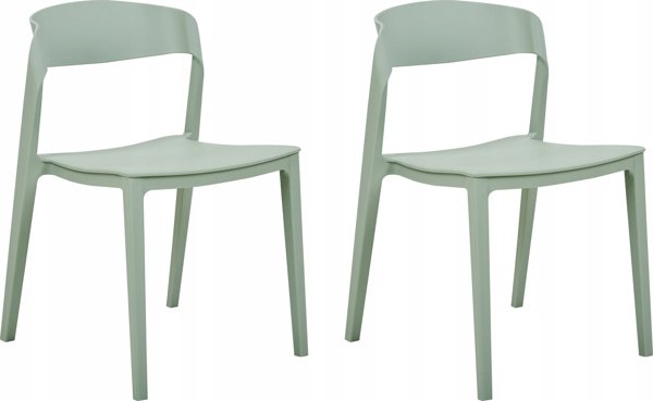 Καρέκλα συνεδρίου Beliani Σετ 2 Mint SOMERS Lumarko! 13515641 4255664833365