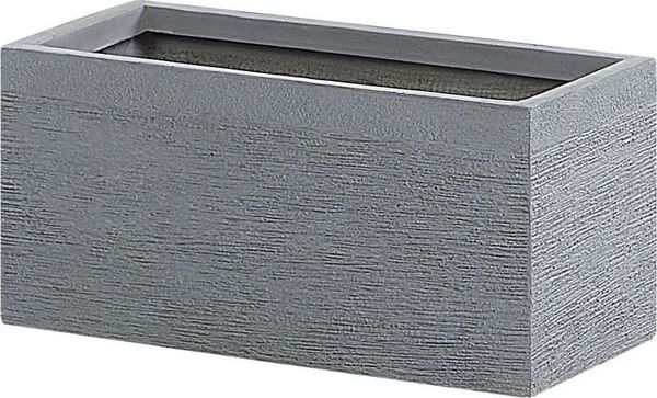 Γλάστρα Beliani 50 x 23 x 24 cm γκρι MYRA 7964157 4251682238861