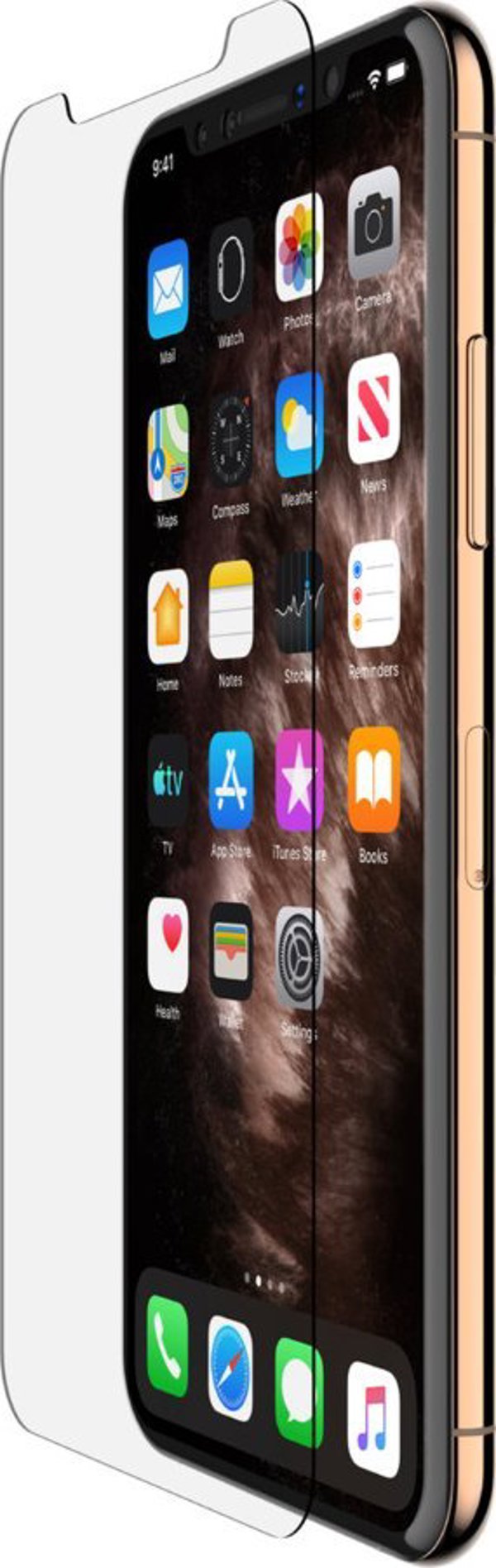 Belkin ScreenForce TemperedGlass Αντιμικροβιακό Tempered Glass για iPhone 11 Pro Max / XS Max 9H