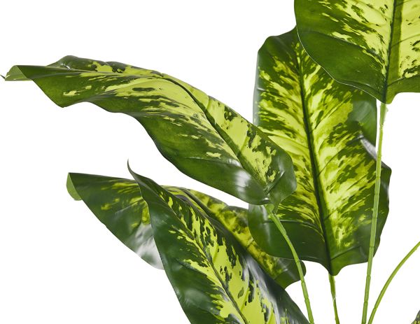 Beliani Τεχνητό φυτό σε γλάστρα 122 cm DIEFFENBACHIA 8130297 4251682243605