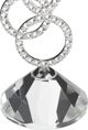 Κηροπήγιο Beliani 27 cm ασημί OVIEDO 8082918 5901162705794