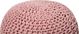 Beliani Pouf 50 x 35 cm ροζ CONRAD 8034499 4260602374220