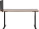 Διαχωριστικό Γραφείου Beliani WALLY 72 x 40 cm, Σκούρο Γκρι, Προστατευτικό Ιδιωτικότητας