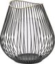 Beliani Μαύρο μεταλλικό φανάρι THURSTON 8233385 4251682242714