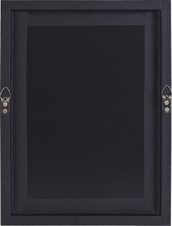 Beliani Εικόνα KAYES σε Κορνίζα 30x40 cm Μπλε με Μοτίβο Ελαφιού 3D Εφέ