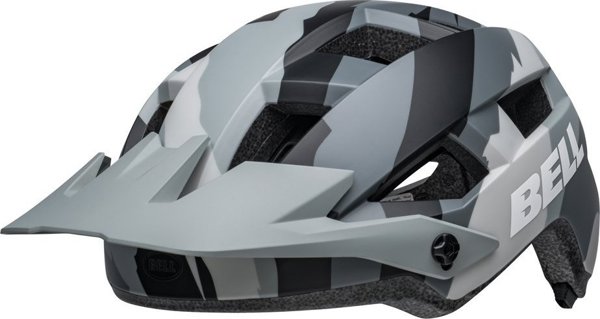 Κράνος MTB Bell Spark 2, Matte Gray Cam, S/M (52-57cm)