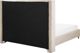 Beliani Κρεβάτι LUBBON Βελούδινο Μπεζ 160x200 cm