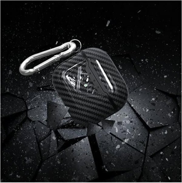 Beline Beline AirPods Carbon Cover Air Pods 4 μαύρο/μαύρο 14392967 5906850000000