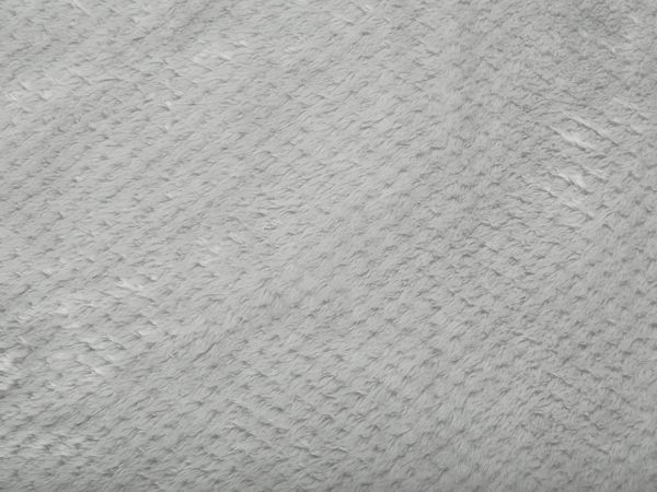 Beliani Κουβέρτα SAITLER Με Πομπόν 200x220 cm, Ανοιχτό Γκρι