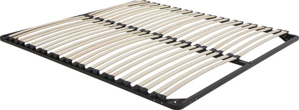 Beliani Σκελετός Στρώματος BASIC 180x200 cm από Ατσάλι και Ξύλο Λεύκας