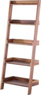 Ράφι Beliani Ladder με 5 ράφια, σκούρο ξύλο MOBILE TRIO 7983830 4260580935765