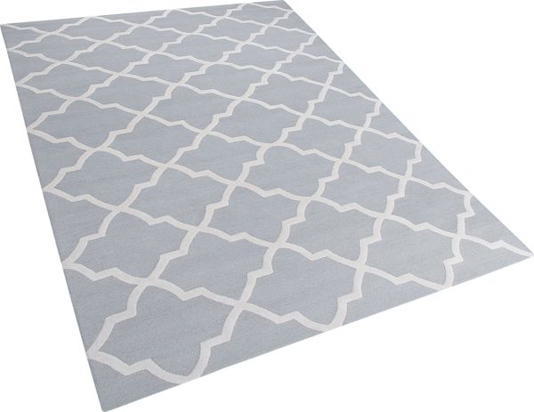 Βαμβακερό χαλί Beliani 200 x 300 cm γκρι SILVAN 8497445 4251682205825