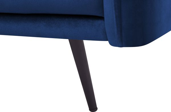 Γωνιακός καναπές Beliani Blue βελούδο VARDE 8083405 4251682226424