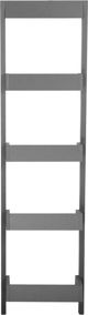 Ράφι Beliani Ladder με 5 ράφια, γκρι MOBILE DUO 7983815 4260624117652