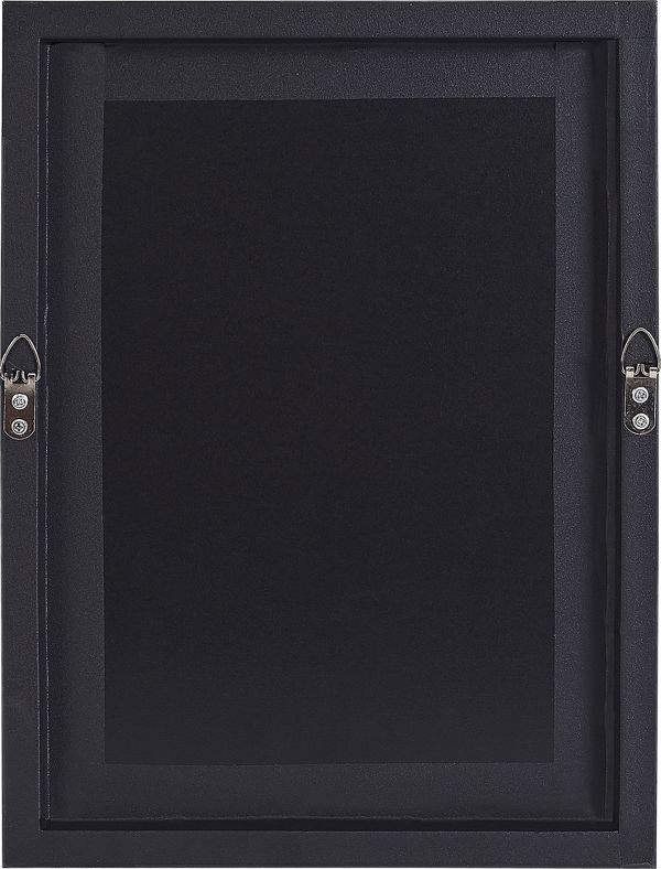 Beliani Εικόνα σε κορνίζα 30 x 40 cm γκρι HIDMO 8034590 4251682251372