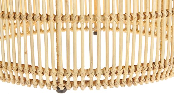 Τραπεζάκι σαλονιού Beliani Rattan, ανοιχτόχρωμο ξύλο, ΛΗΜΝΗ 8083152 4251682258340