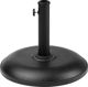 Βάση ομπρέλας Beliani 45 cm μαύρη CANZO (124788) 8083562 4260624112015