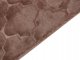 Beliani Carpet τεχνητή γούνα κουνελιού 80 x 150 cm καφέ GHARO Lumarko! 13507175 4255664827623