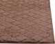 Beliani Carpet τεχνητή γούνα κουνελιού 80 x 150 cm καφέ GHARO Lumarko! 13507175 4255664827623