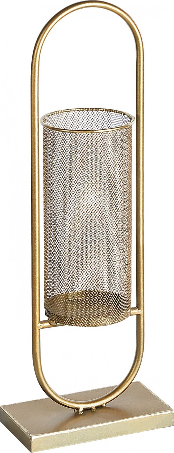 Beliani Μεταλλικό κηροπήγιο 53 cm χρυσό BOHOL 11356519 4251682282727