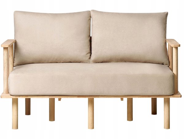 Διθέσιος καναπές μπεζ ASKER Lumarko!