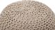 Beliani Pouf 40 x 25 cm μπεζ CONRAD 8264056 4260586358766
