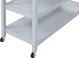 Καρότσι κουζίνας Beliani Grey NAVARINO 8083194 4251682241335