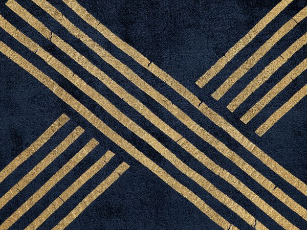 Beliani Χαλί Viscose VEKSE, Γεωμετρικό Μοτίβο, Μπλε, 160x230 cm
