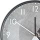 Ρολόι τοίχου Beliani 33 cm ασπρόμαυρο DAVOS 8034624 4251682242325