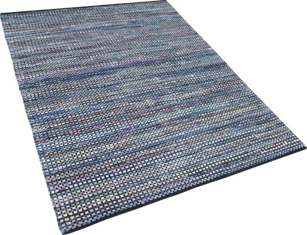 Beliani Χαλί Alanya Βαμβακερό Boho Πολύχρωμο 160x230 cm