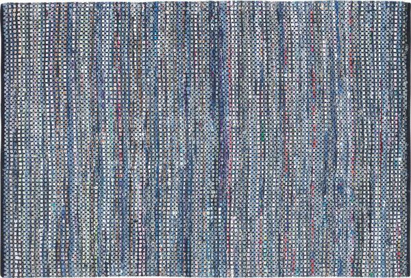 Beliani Χαλί Alanya Βαμβακερό Boho Πολύχρωμο 160x230 cm