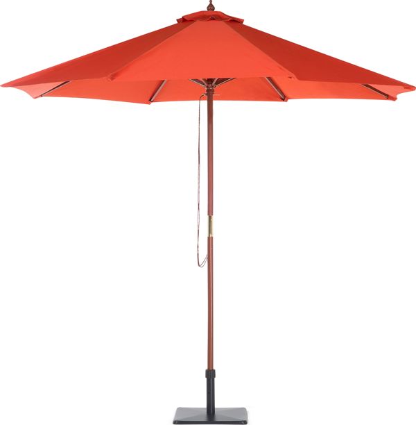 Ομπρέλα Beliani Garden Toscana II κόκκινη 270 cm 8171241 4260580928095