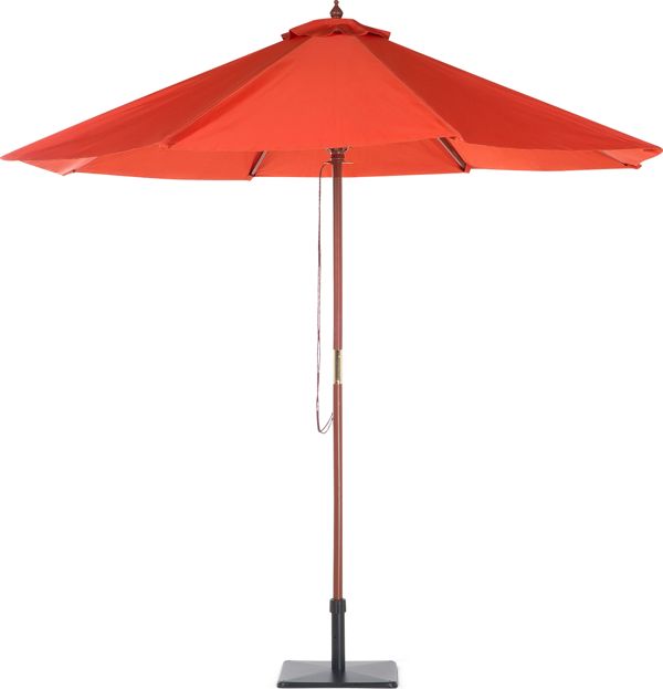 Ομπρέλα Beliani Garden Toscana II κόκκινη 270 cm 8171241 4260580928095