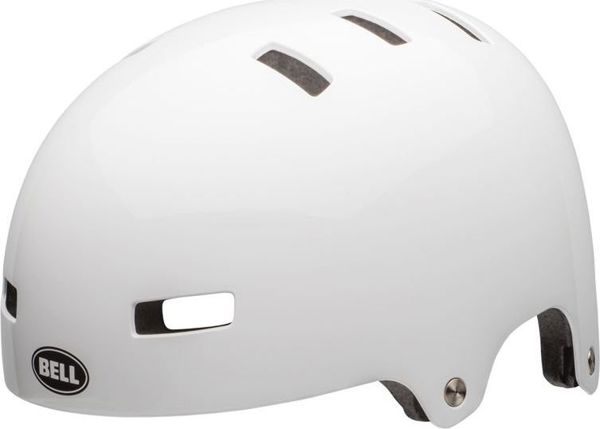 Κράνος juniorski Bell Span gloss white μέγεθος XS (49–53 cm)
