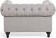 Σαλόνι Beliani 4θέσιο σετ ανοιχτό γκρι CHESTERFIELD 8083475 4251682260848