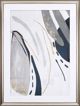 Beliani Εικόνα σε κορνίζα 60 x 80 cm γκρι HIDMO 8034591 4251682251389