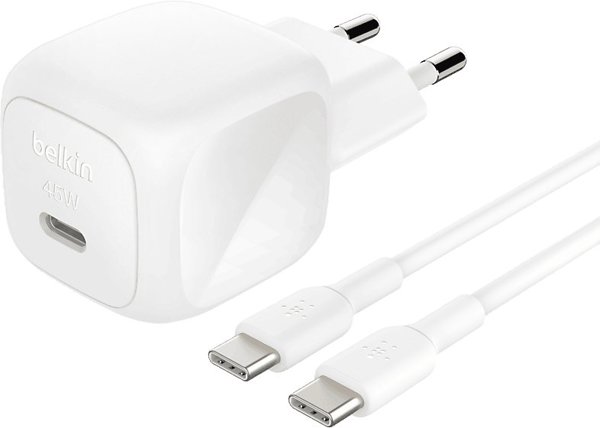 Belkin BOOST Charge USB-C 45W PowerDelivery PPS ws. WCA013kqWH