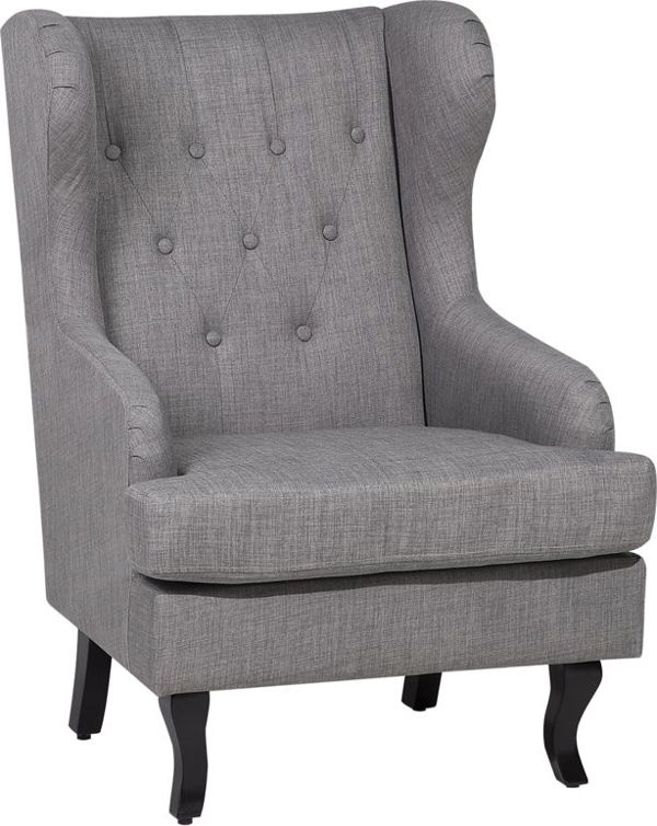 Beliani Grey wing πολυθρόνα ALTA 7984308 4260580938810