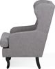 Beliani Grey wing πολυθρόνα ALTA 7984308 4260580938810