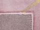Beliani Χαλί ATIKE Viscose Γεωμετρικό Ροζ & Χρυσό 80x150 cm